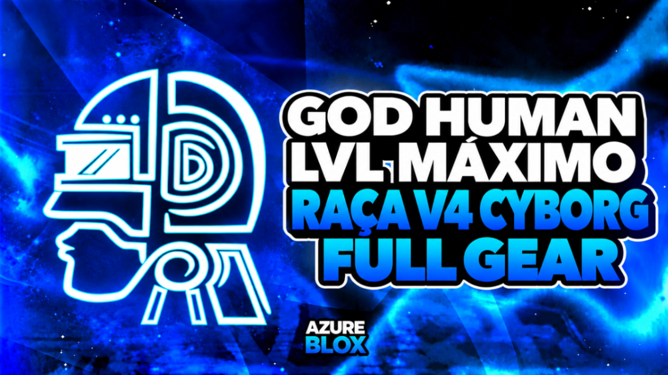 🤖 CYBORG V4 FULL GEAR 🤖 + LVL 2800 + GHM
