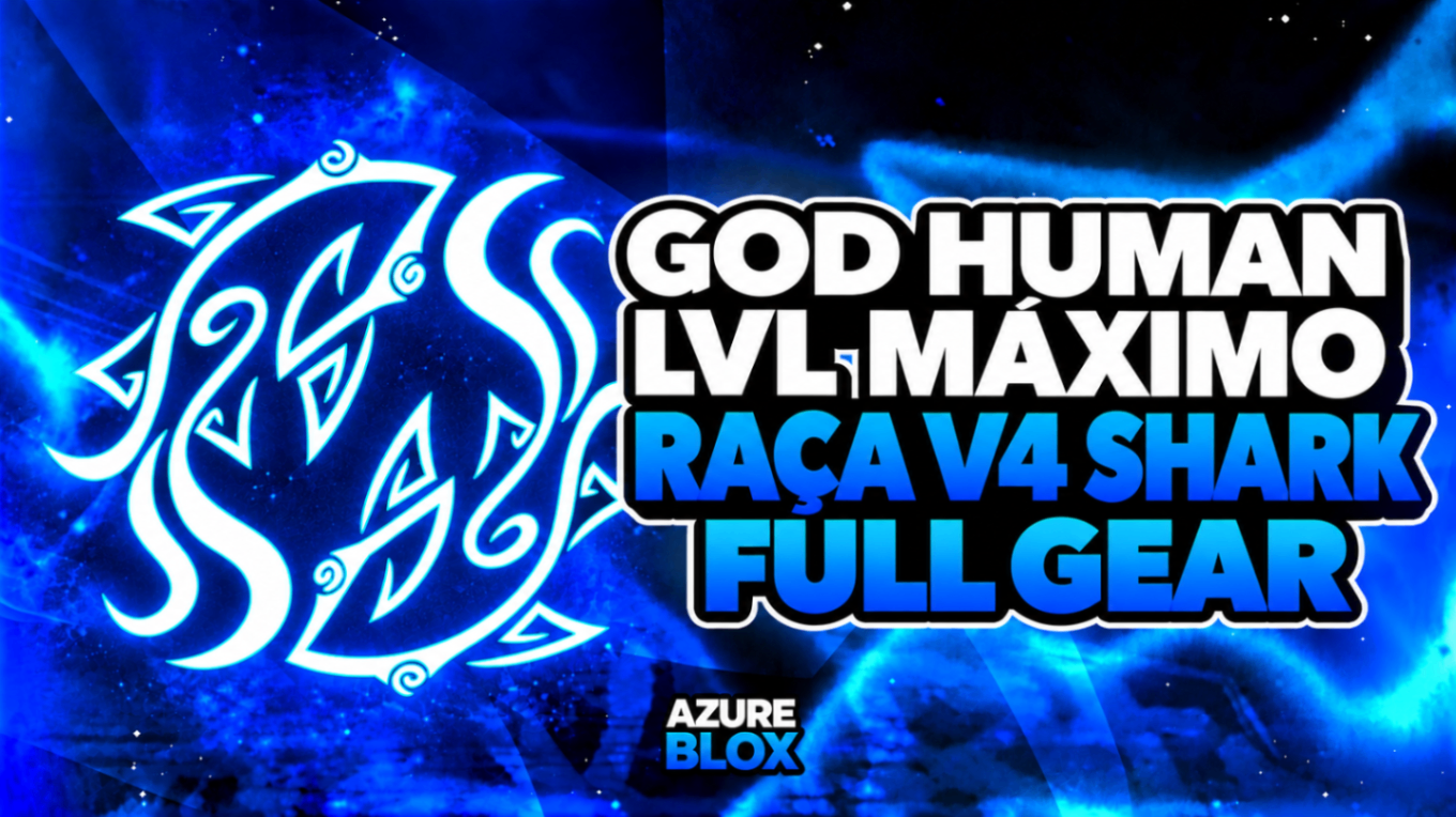 🦈 SHARK V4 FULL GEAR 🦈 + LVL 2800 + GHM